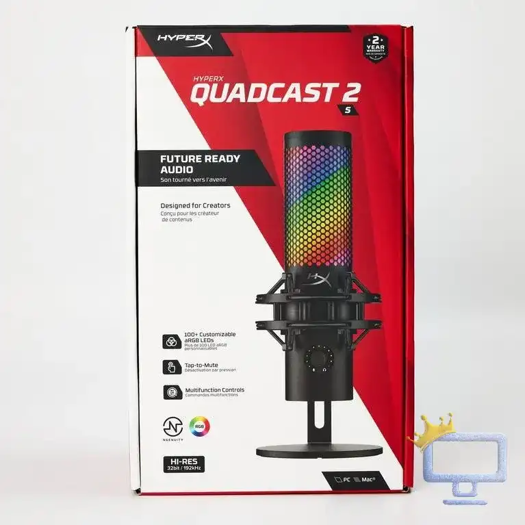 HyperX QuadCast 2 - USB Microphone (Black) | USED |