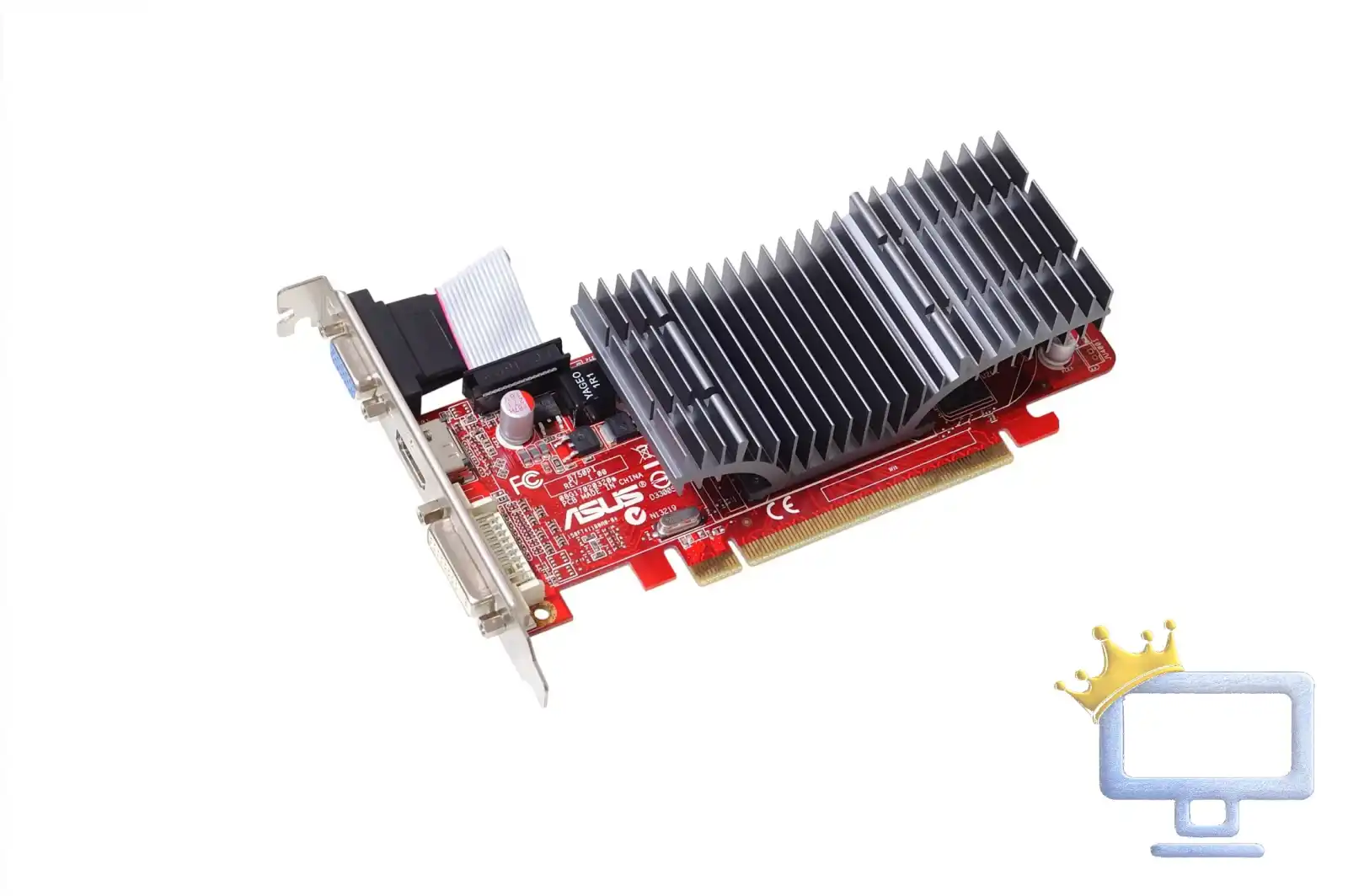 ASUS Radeon EAH4350 512MB DDR2 PCI-Express Silent Graphics Card | USED |