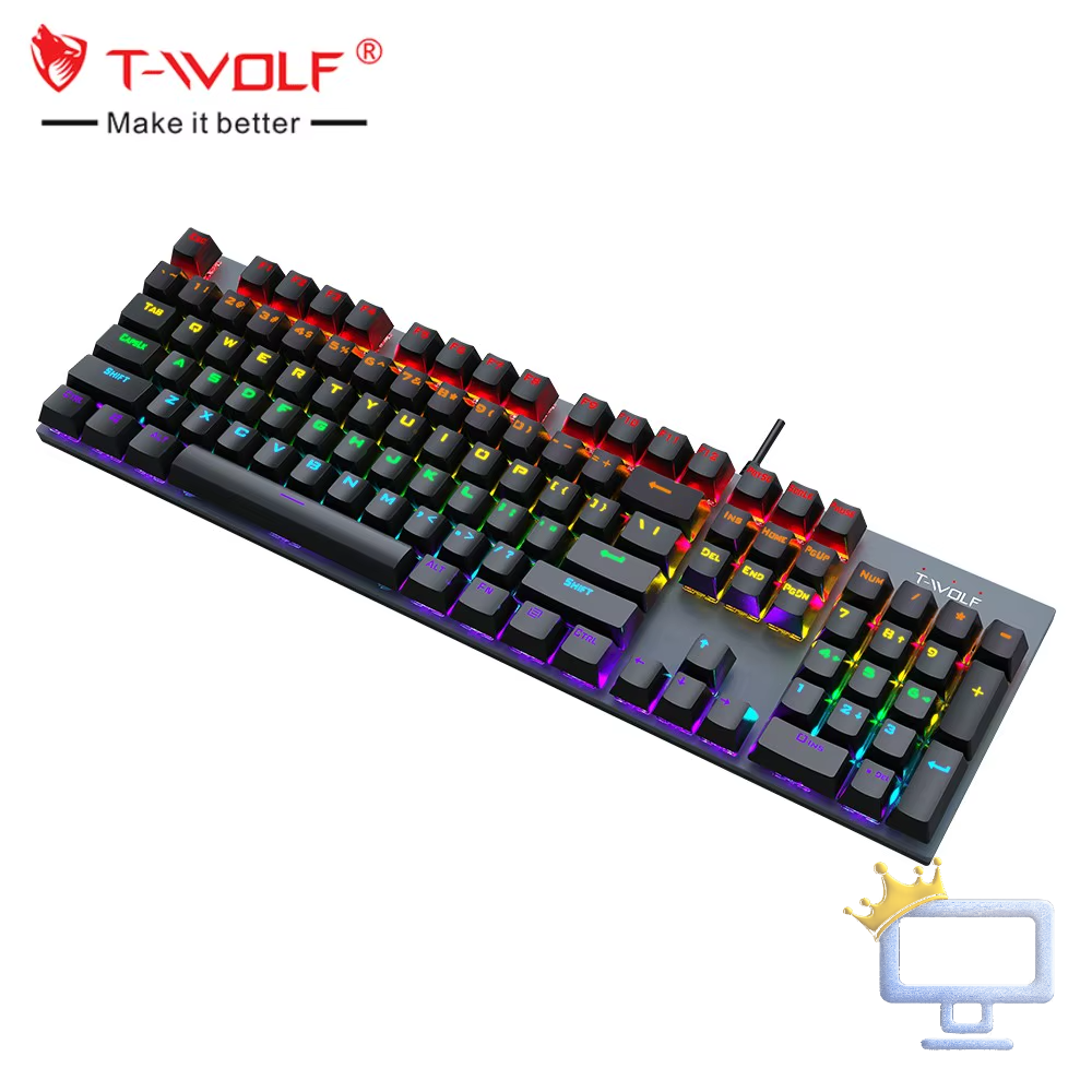 T17 T-WOLF MECHANICAL GAMING KEYBOARD RGB
