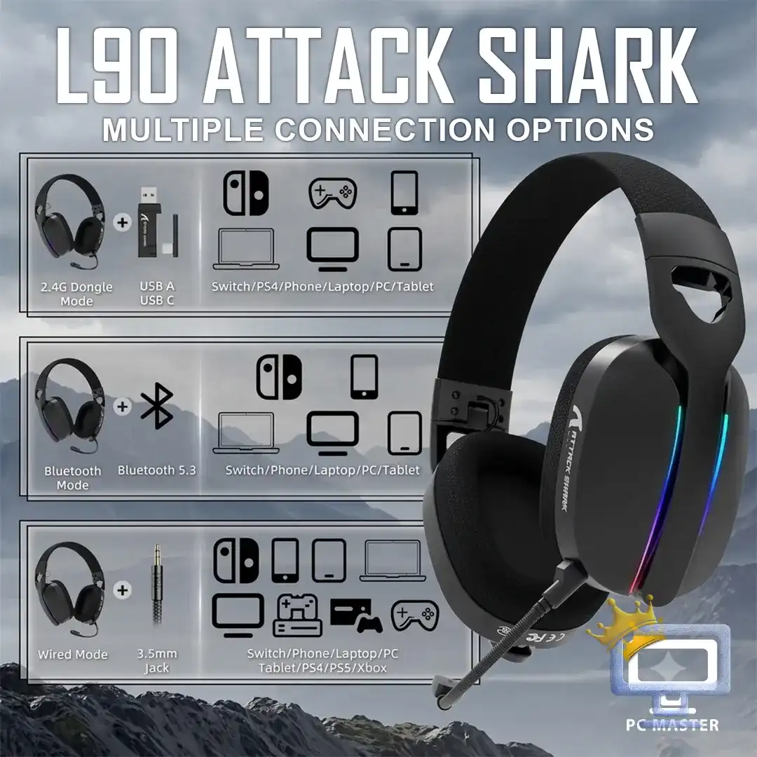 L90 Attack Shark Headset