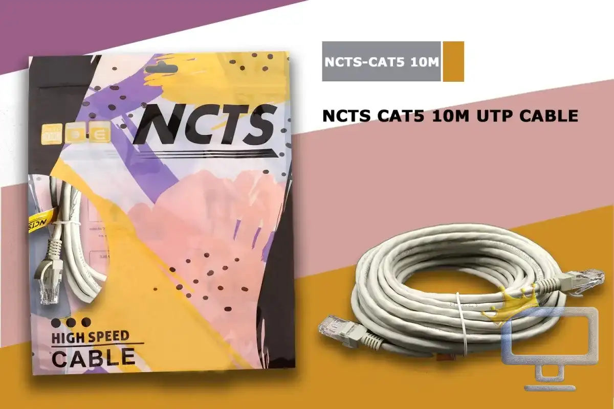 NCTS CAT5e UTP Ethernet Cable – 10M