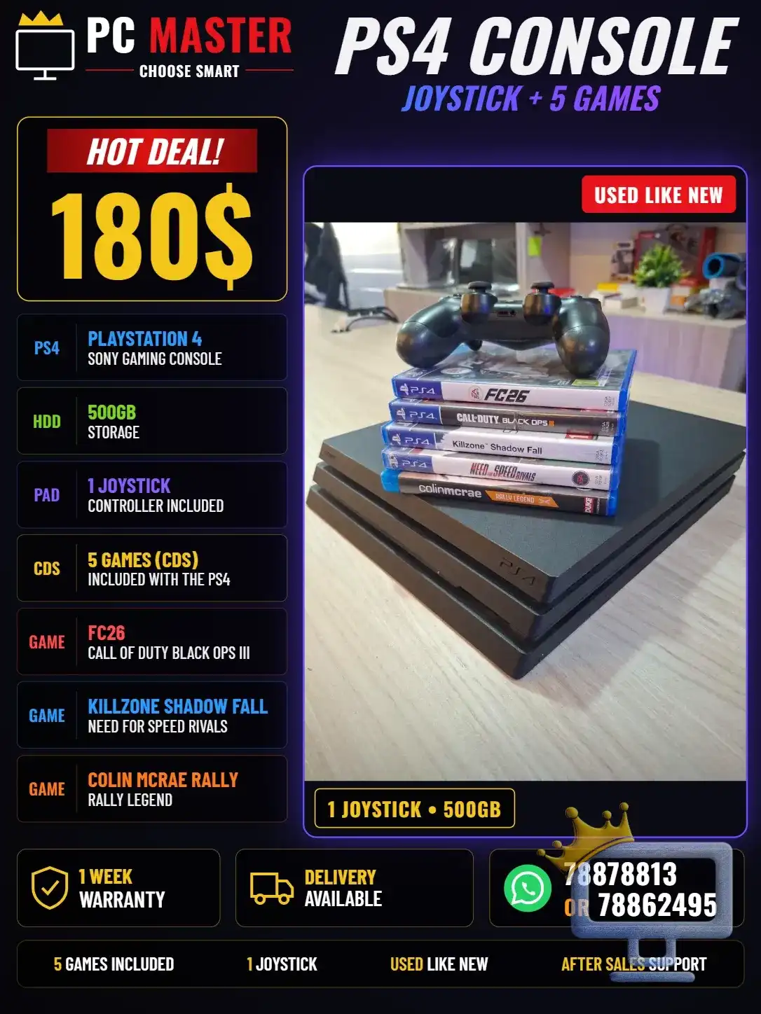 #P1 PlayStation 4 Fat (PS4)