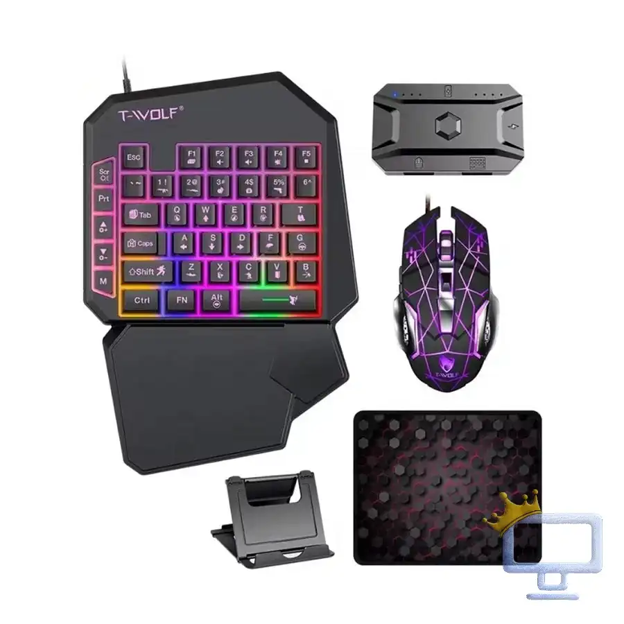 T-WOLF Gaming Combo  5 in 1 Wired Set (TF950)