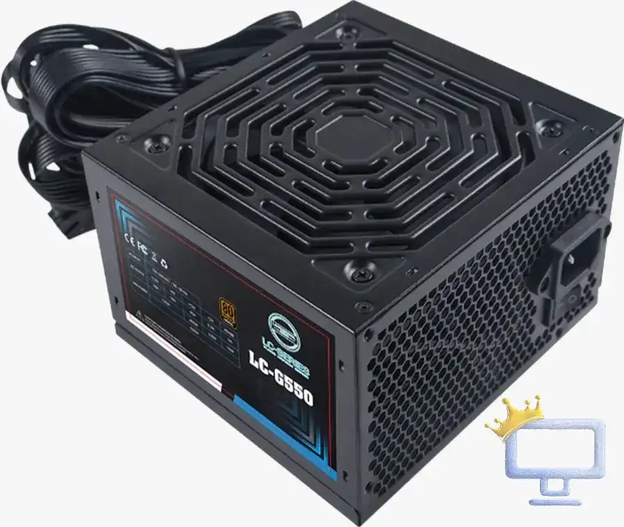Power supply LC-G550 with Lovingcool box UK Plug 220V PC Power Supply
