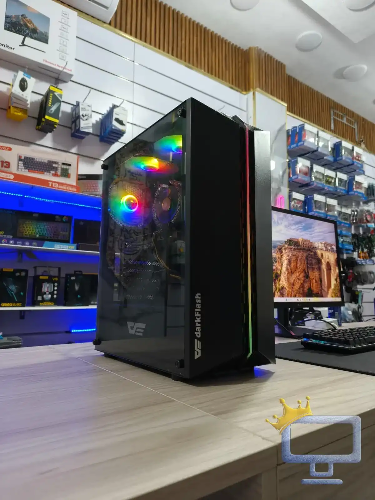 Dark Flash Gaming Computer Case