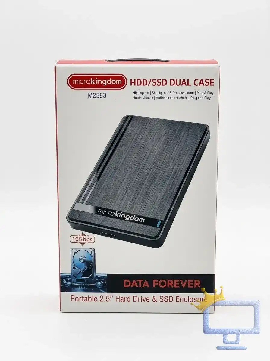 MicroKingdom Dual HDD/SSD Enclosure 10Gbp