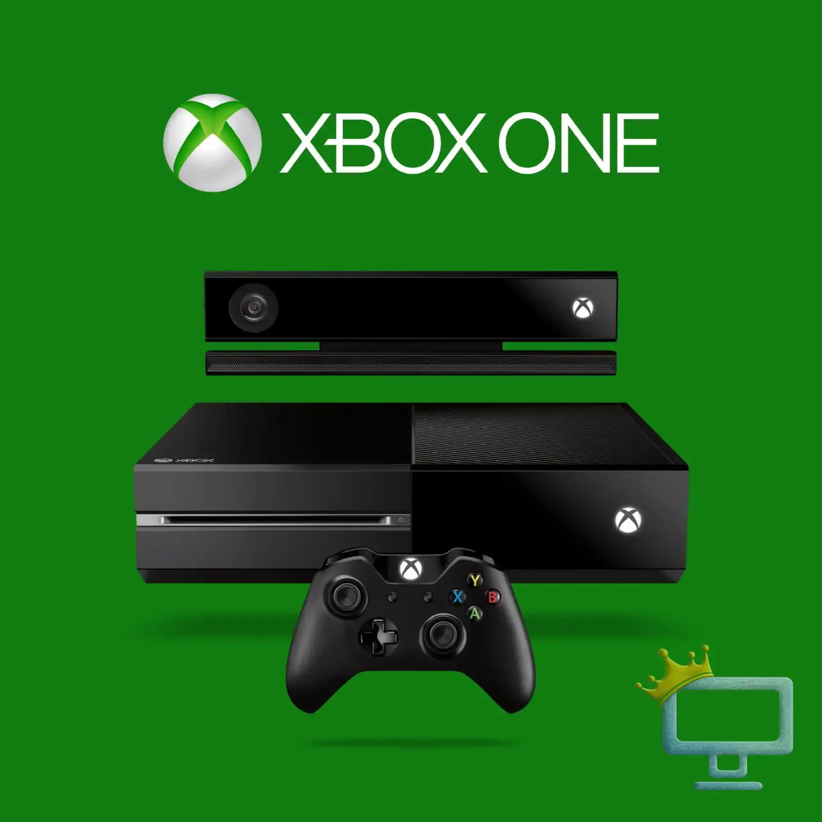 Xbox One 500GB Console + 3 JOYSTICKS + 9 CDS | USED |