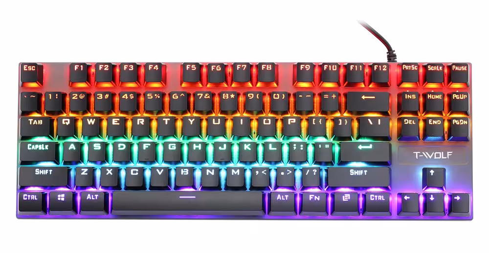 T-WOLF T18 Mechanical Gaming Keyboard
