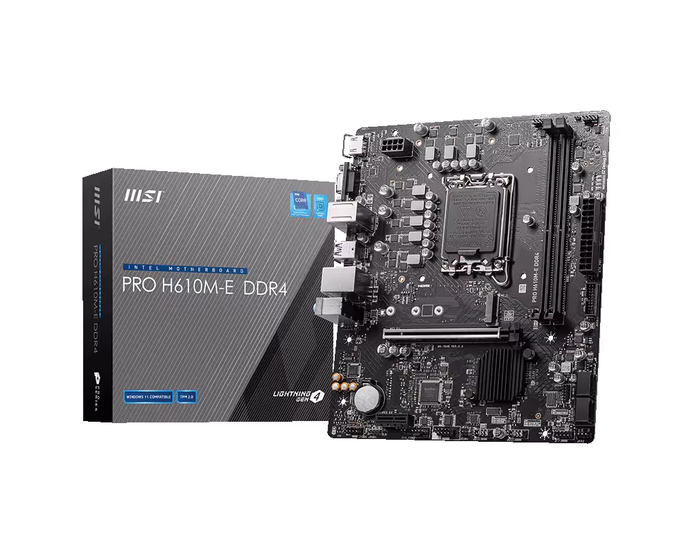 MSI PRO H610M-E DDR4