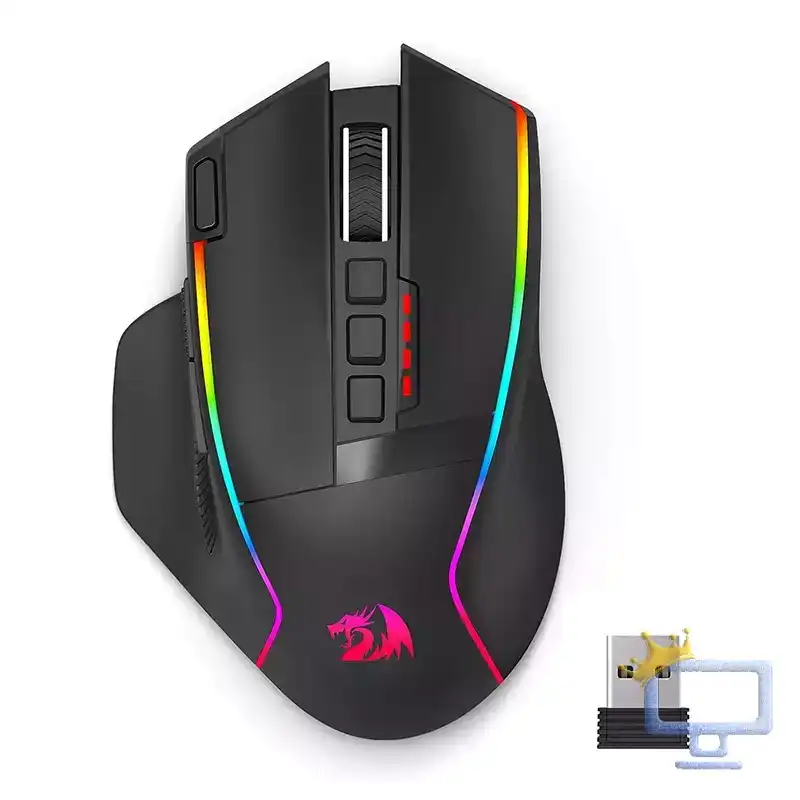Redragon Swain Wireless RGB Gaming Mouse – 16,000 DPI